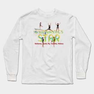 Gymnastics Star Long Sleeve T-Shirt